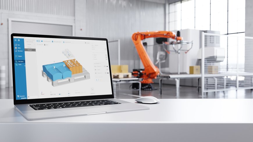 KUKA.FlexPal: Innovative Software bietet maximale Effizienz und Flexibilität in der Palettierung